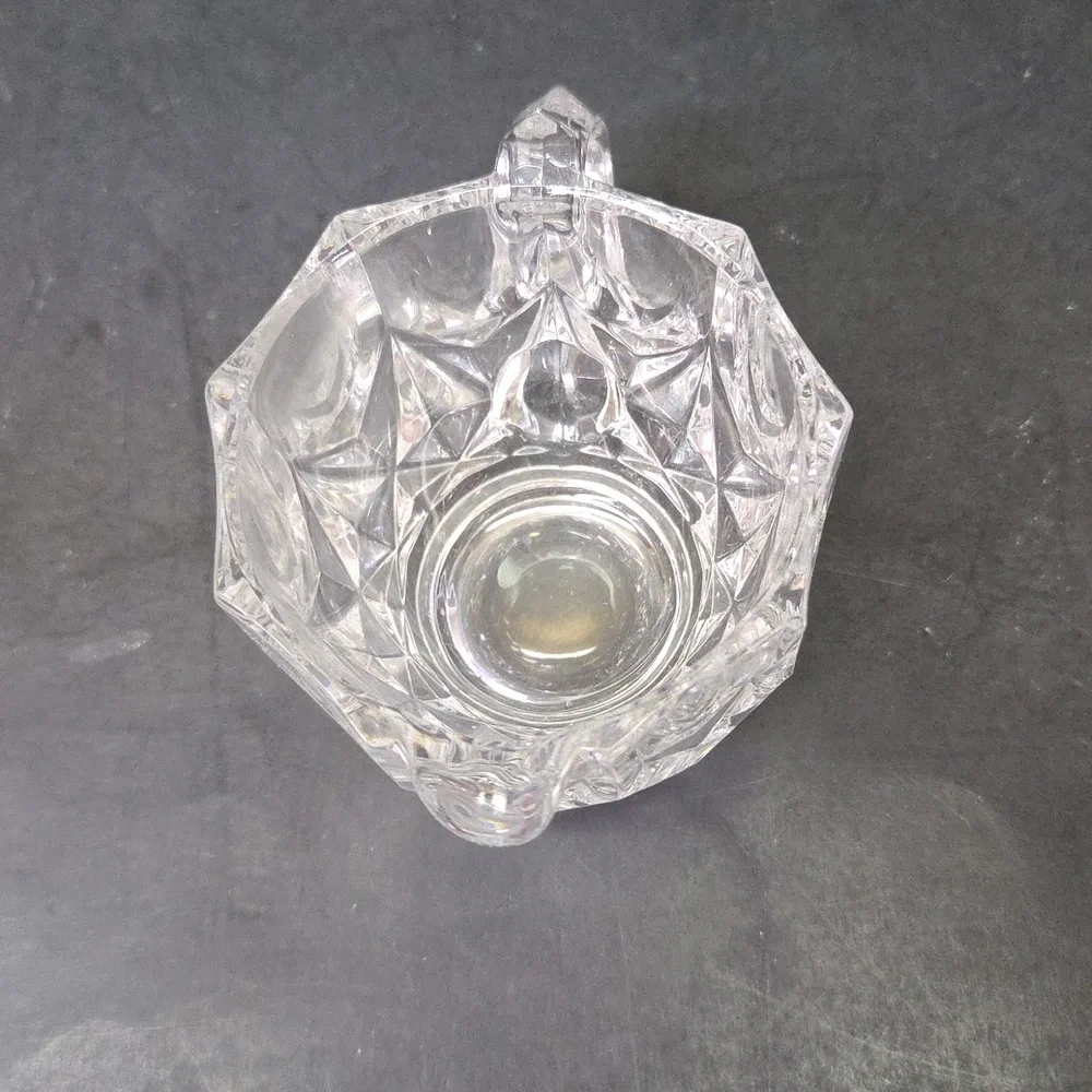 Brillant‎ West Germany Crystal Cream Sugar Tray Set W/ Original Box